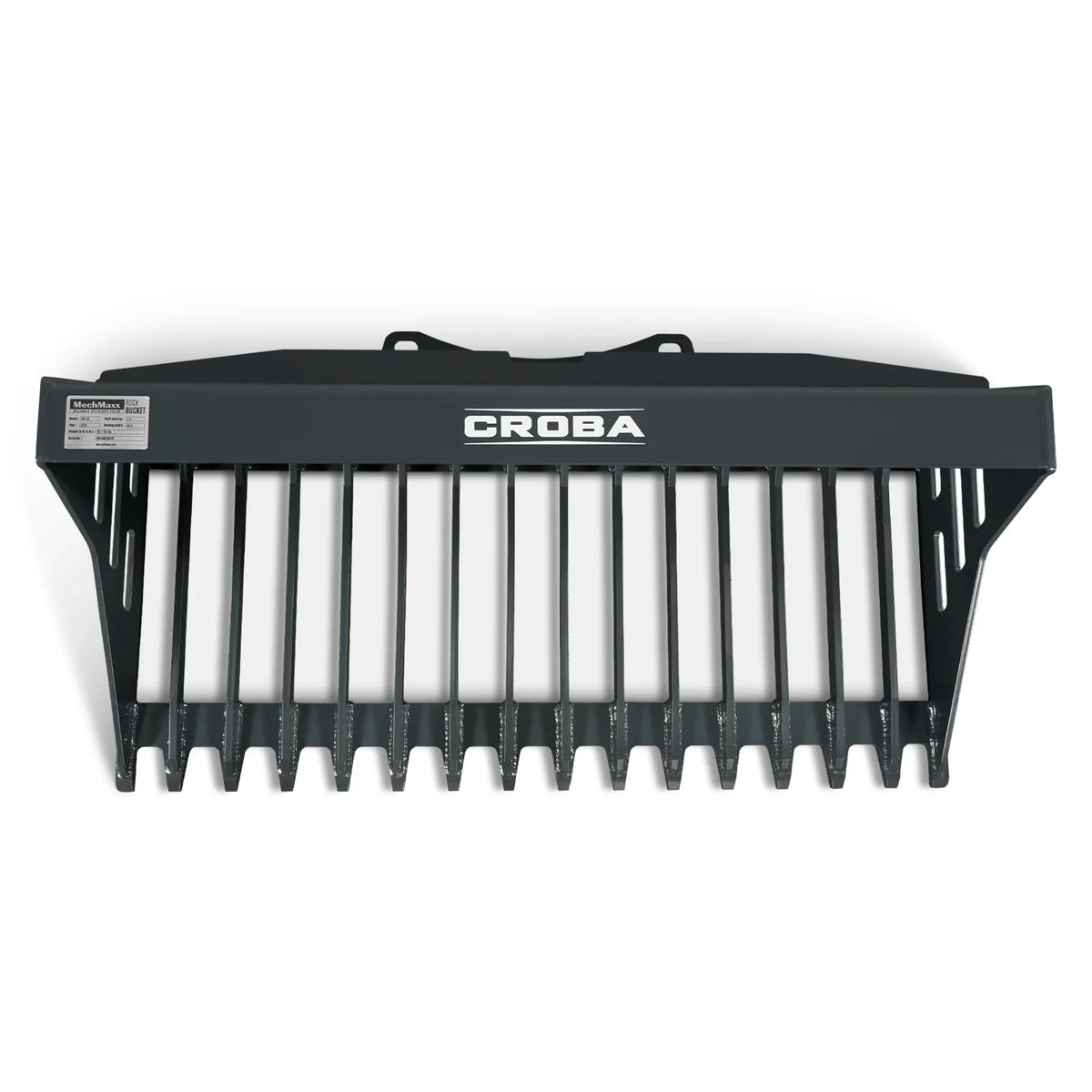 44'' Mini Skid Steer Rock Bucket,  25'' Overall Depth
