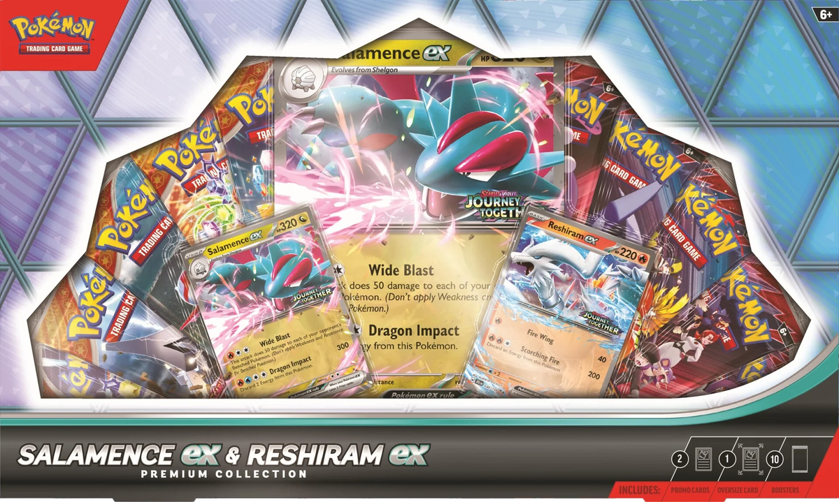 Salamence ex & Reshiram ex Premium Collection