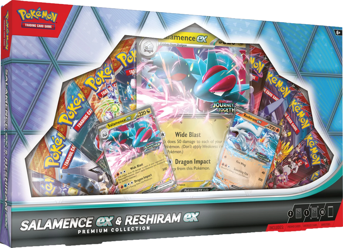 Salamence ex & Reshiram ex Premium Collection