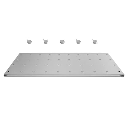 ( 1 Pack / 1 Pcs ) Shelf with 5 Pcs Clips, 1430L Cabinet, Stainless Steel (for SKU:203009SS)