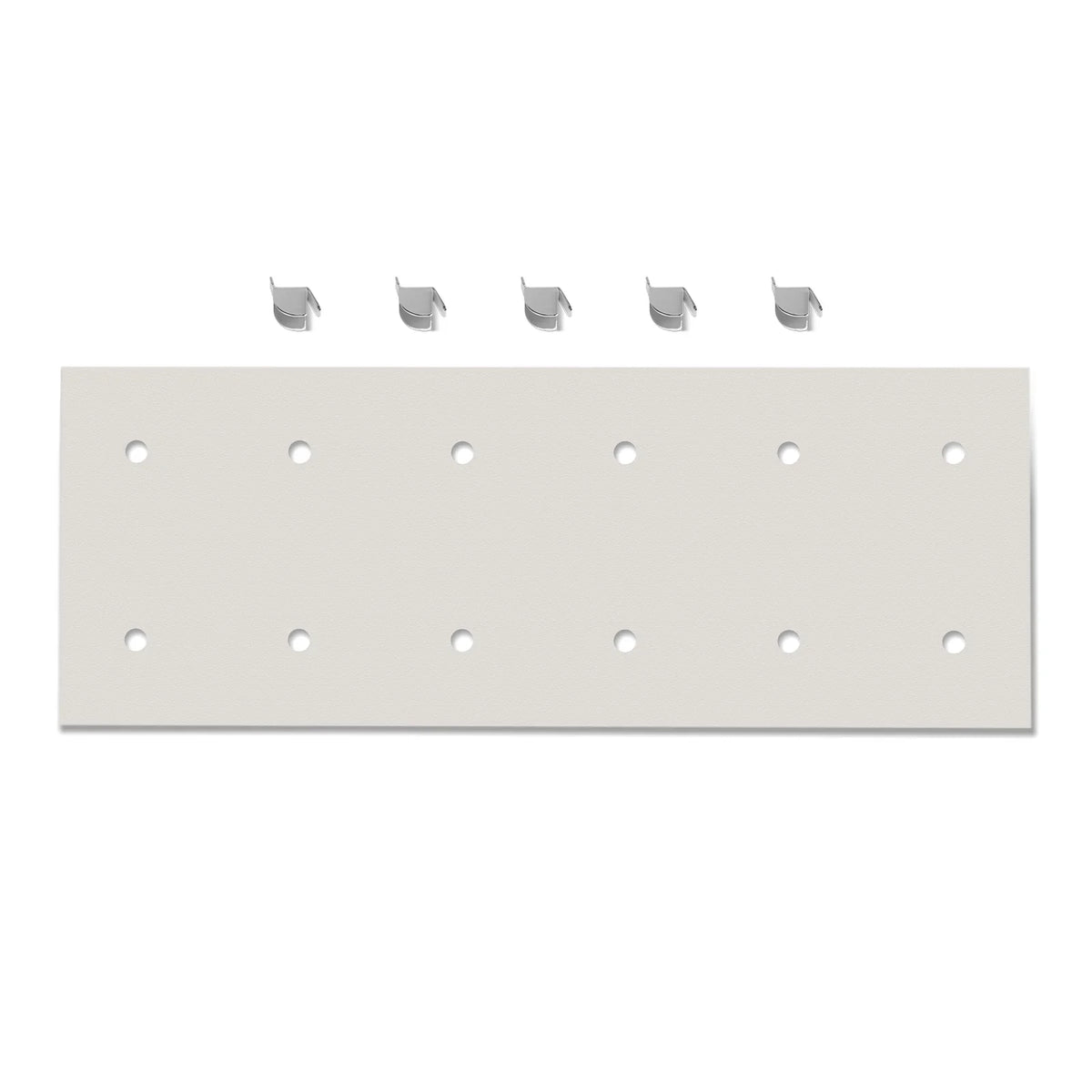 ( 1 Pack / 1 Pcs ) Shelf with 5 Pcs Clips, 320L Cabinet, White (for SKU: 203001W, 203005W)