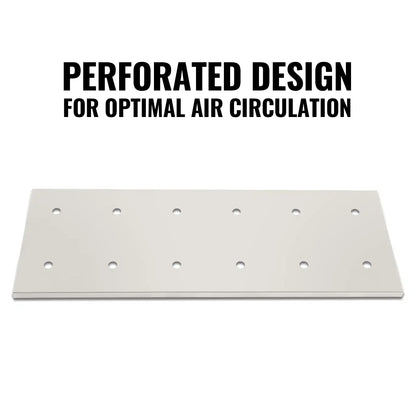 ( 1 Pack / 1 Pcs ) Shelf with 5 Pcs Clips, 320L Cabinet, White (for SKU: 203001W, 203005W)