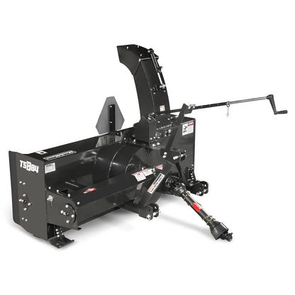 84" 3 Point PTO Snow Blower 24" Impeller Diameter 360° Snow Chute (PTO Shaft Included with Slip Clutch),  35-95 HP,  TSB84