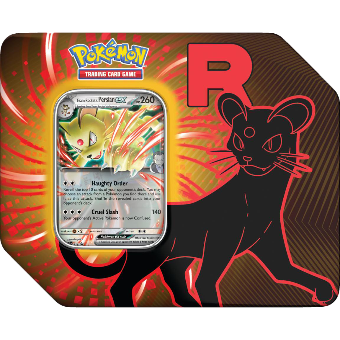 Pokémon Trading Card Game: Team Rocket Tin