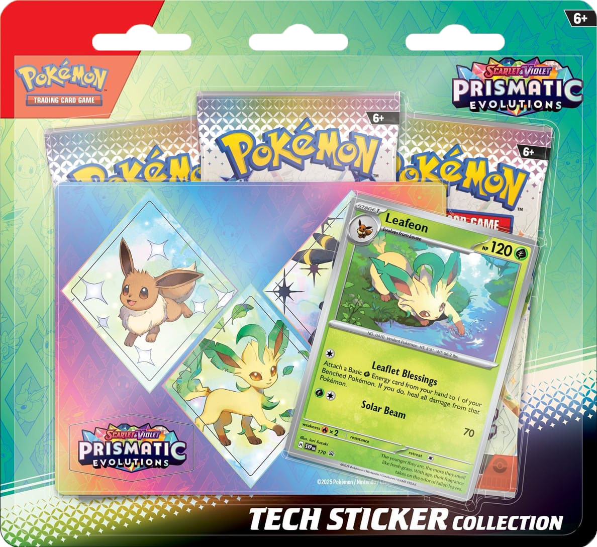 Pokémon TCG: Scarlet & Violet - Prismatic Evolutions - Tech Sticker Collection