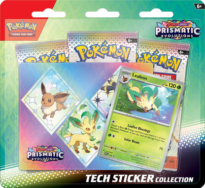 Pokémon TCG: Scarlet & Violet - Prismatic Evolutions - Tech Sticker Collection