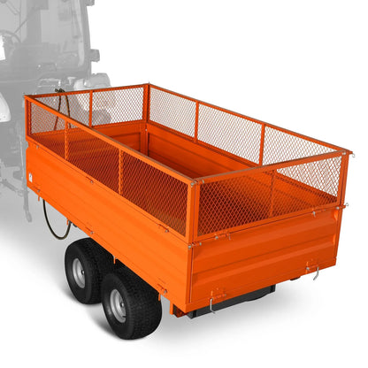 MechMaxx 2-Ton Capacity Heavy-Duty Dump Trailer,  DT4X8W