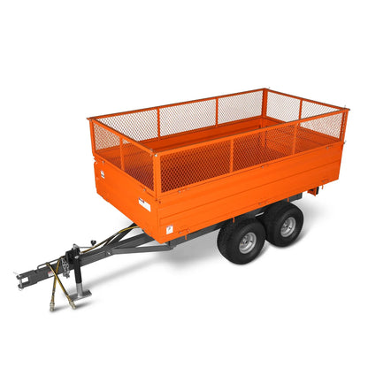 MechMaxx 2-Ton Capacity Heavy-Duty Dump Trailer,  DT4X8W