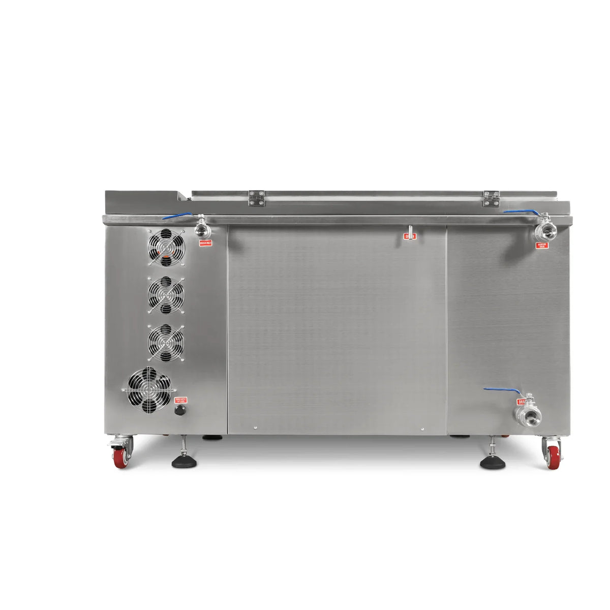 81 Gal / 308L Heavy Duty Industrial Ultrasonic Parts Washer, 28kHz 40 Transducers,  SS304 Tank, 10kW Heater, 208–240V 3 Phase Power