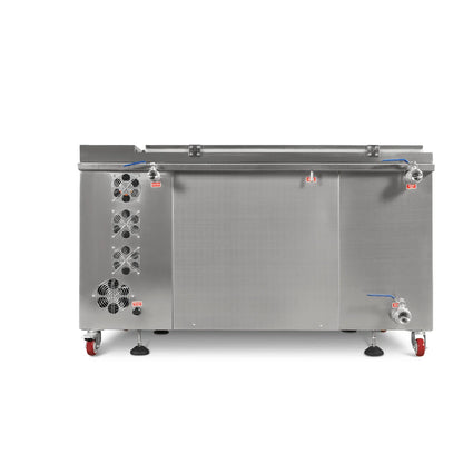 81 Gal / 308L Heavy Duty Industrial Ultrasonic Parts Washer, 28kHz 40 Transducers,  SS304 Tank, 10kW Heater, 208–240V 3 Phase Power