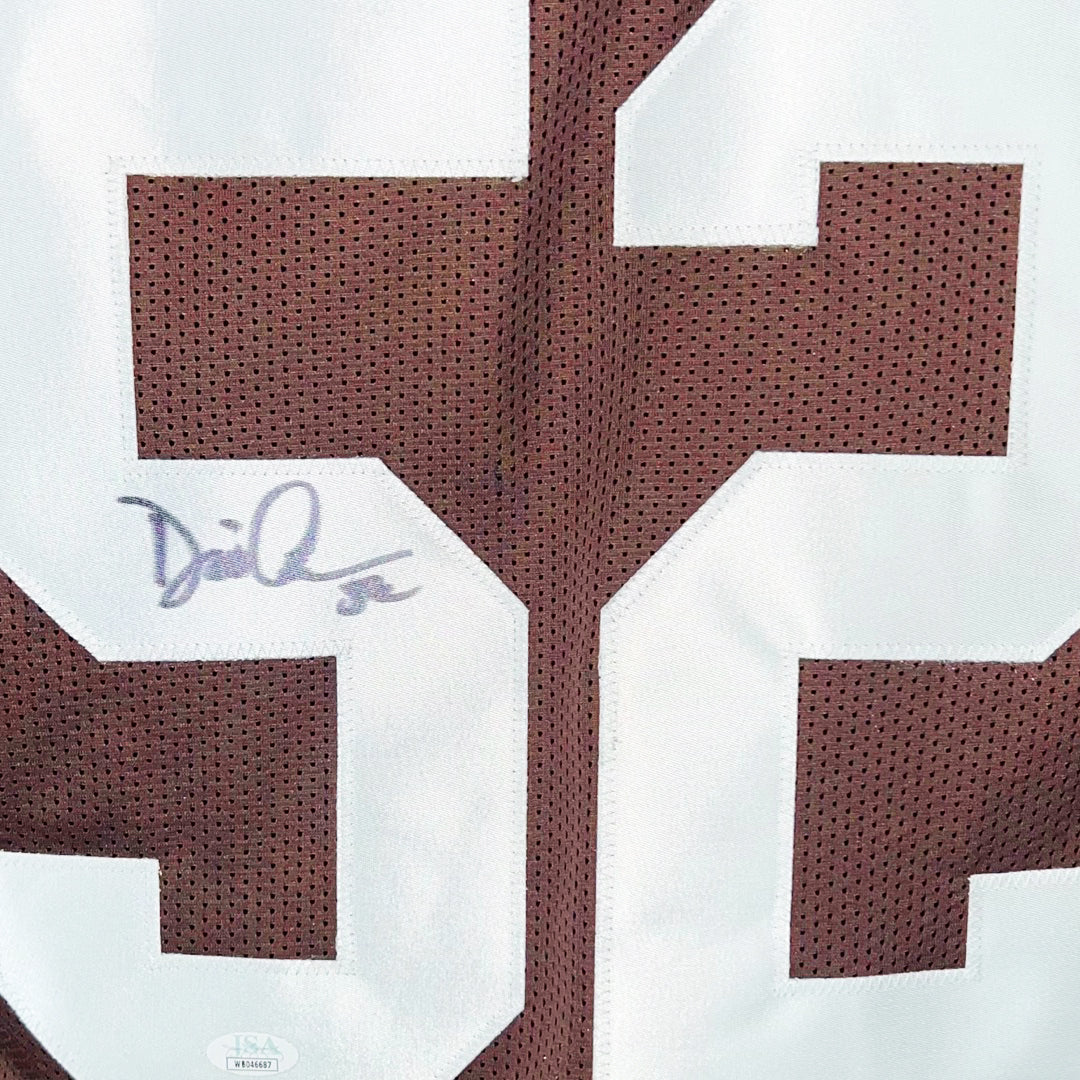 Dick Ambrose Signed Cleveland Brown Football Jersey (JSA)