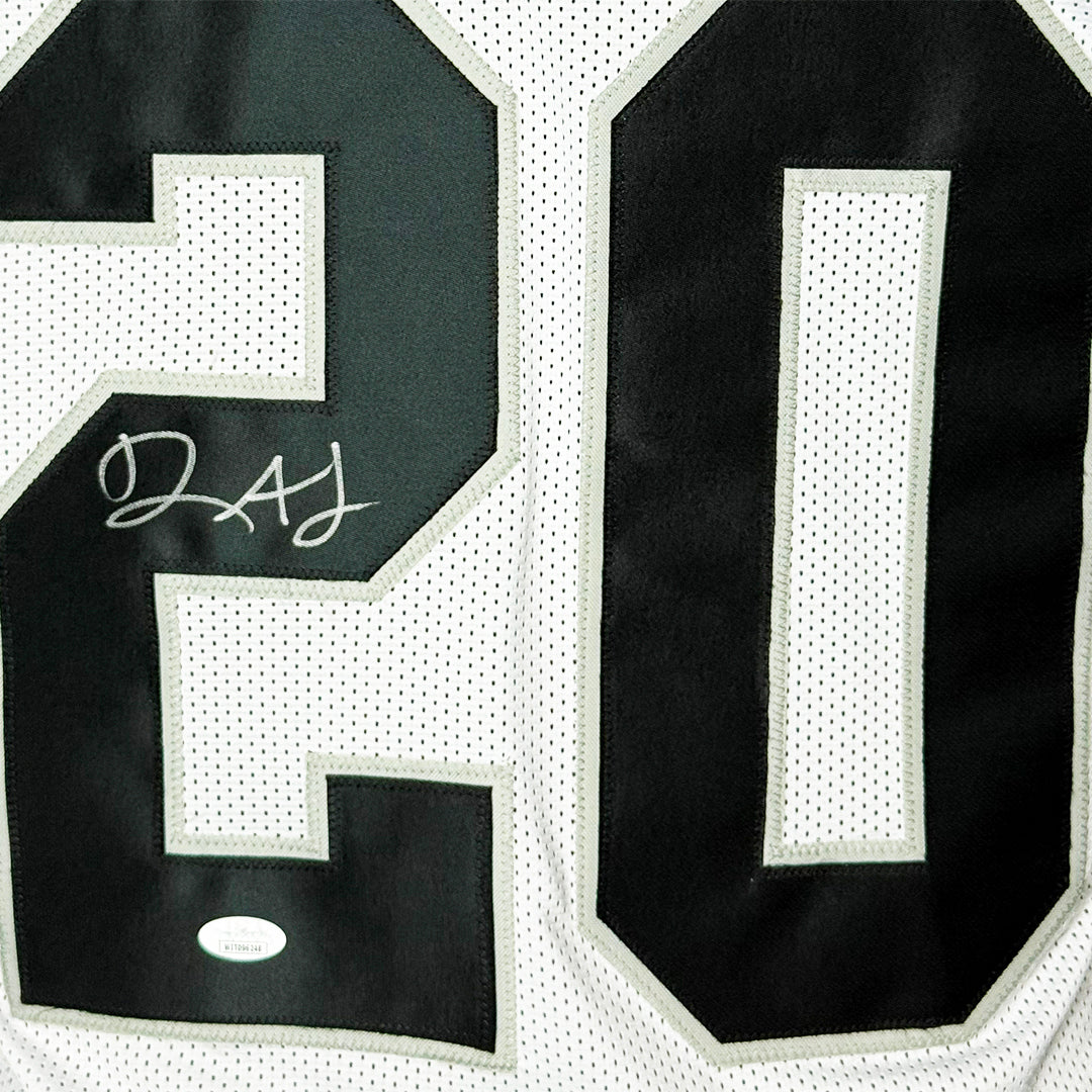 Damon Arnette Signed Las Vegas White Football Jersey (JSA)