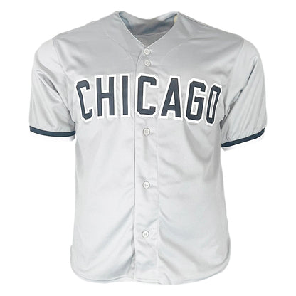 Harold Baines Signed HOF 2019 Inscription Chicago Grey Baseball Jersey (JSA)