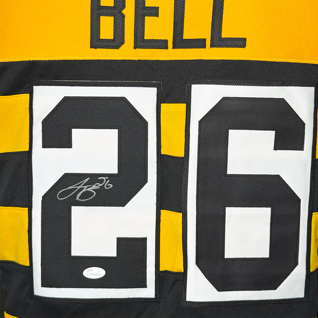 Le'Veon Bell Signed Pittsburgh Bumblebee Football Jersey (JSA)