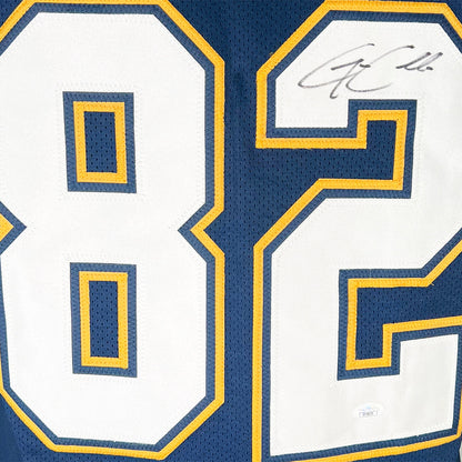 Greg Camarillo Signed San Diego Navy Football Jersey (JSA)
