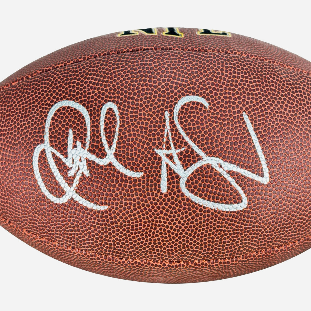 Jamal Anderson Signed Wilson Official NFL Replica Football (JSA)