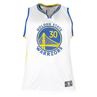 Steph Curry Authentic Golden State Warriors White Small Unsigned Fanatics Basketball Jersey
