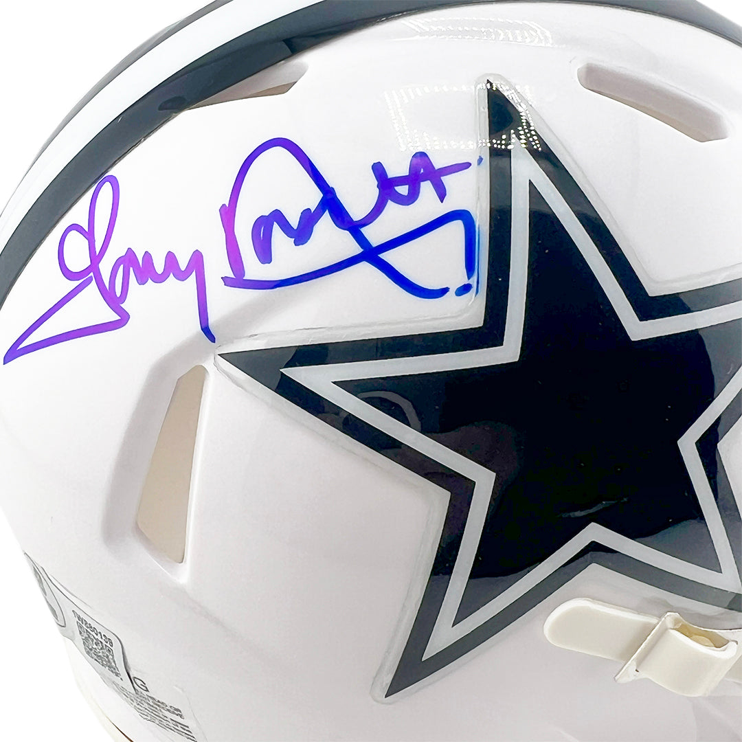 Tony Dorsett Signed Dallas Cowboys Alt 2022 Mini Football Helmet (Beckett)