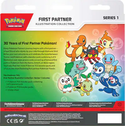 First Partner Illustration Collection - Series 1 (30th Anniversary)(Order 6 for Sealed Case)