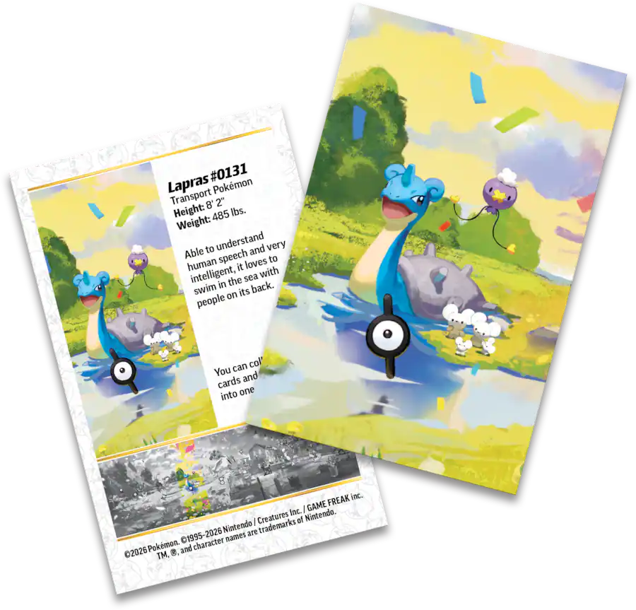 Pokémon TCG: 30th Celebration (Anniversary) Mini Tins[Lapras]