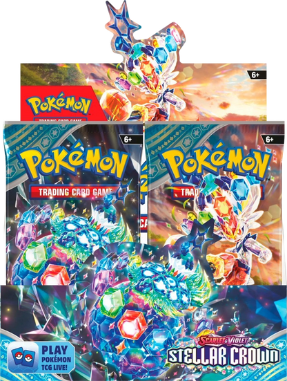 Stellar Crown Booster Boxes & Cases