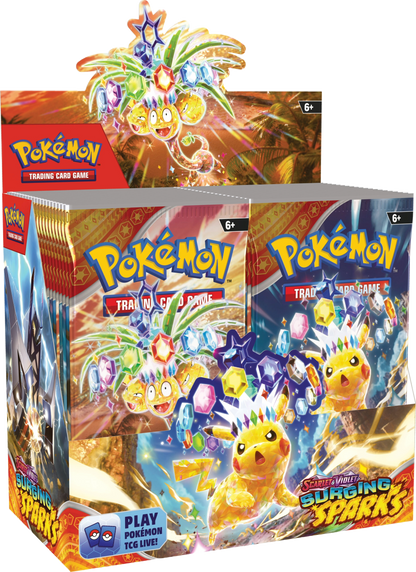 Surging Sparks Booster Boxes & Cases