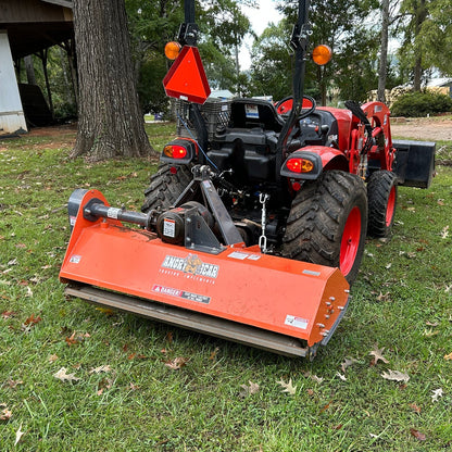 3-Point PTO Stump Grinder & 60'' PTO Flail Mower  Bundle, SG24 & NAM60