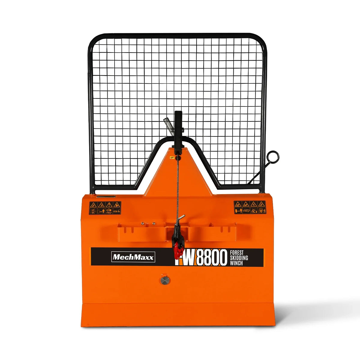 3-Point PTO Stump Grinder & 4" PTO Wood Chipper & Forestry Log Skidding Winch  Bundle, SG24 & BX42S &FW8800