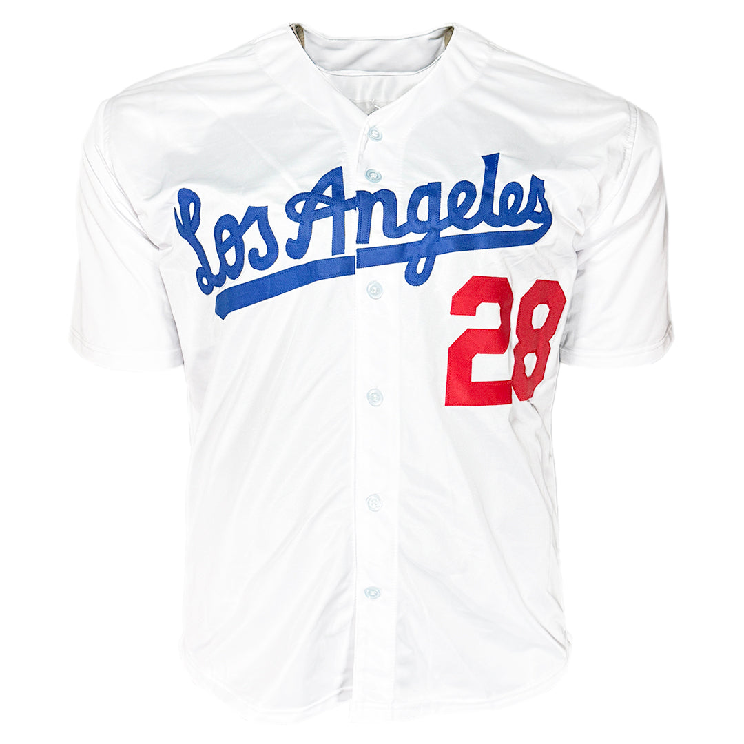Pedro Guerrero Signed Los Angeles White Baseball Jersey (Beckett)