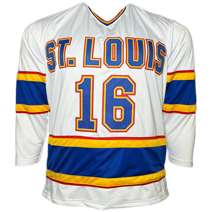 Brett Hull Signed St. Louis White Hockey Jersey (JSA)