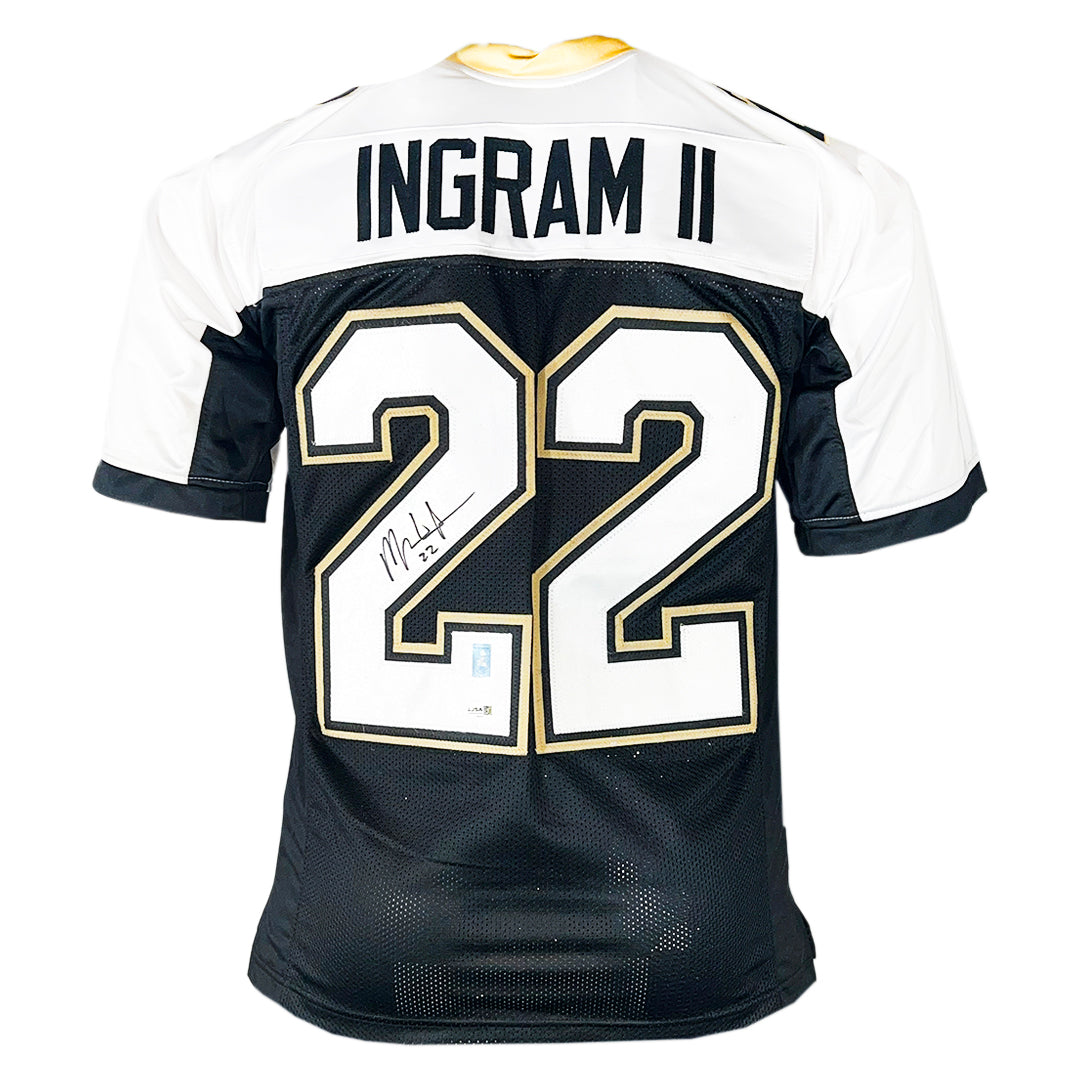 Mark Ingram Signed New Orleans Black Football Jersey (JSA)
