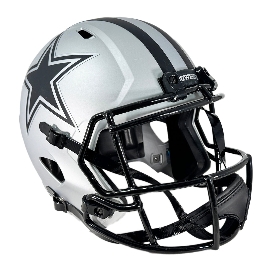 Michael Irvin Signed Dallas Cowboys Rave Full-Size Replica Football Helmet (JSA)