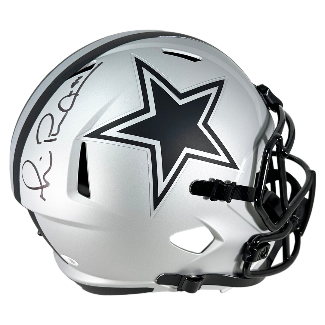Michael Irvin Signed Dallas Cowboys Rave Full-Size Replica Football Helmet (JSA)