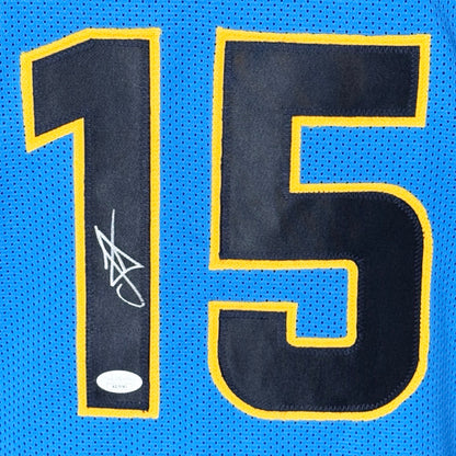Nikola Jokic Signed Denver Light Blue Basketball Jersey (JSA)