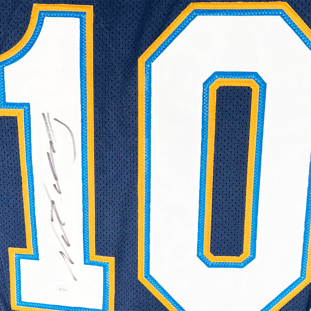Nate Kaeding Signed San Diego Navy Football Jersey (JSA)