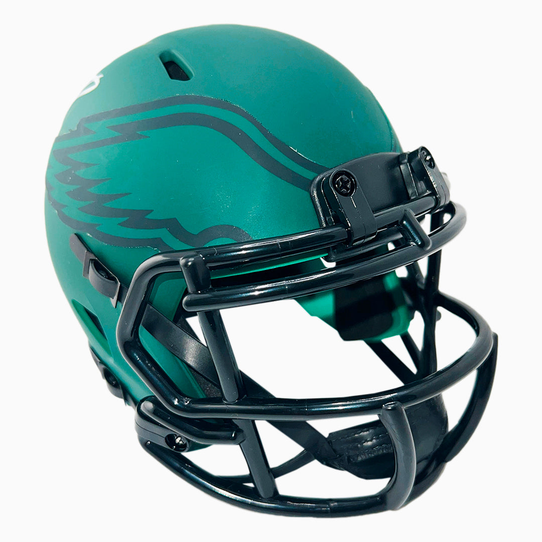 LeSean McCoy Signed Philadelphia Eagles Rave Mini Football Helmet (Beckett)