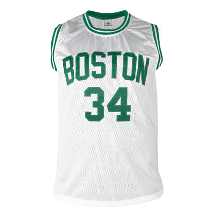 Xavier McDaniel Signed Boston White Basketball Jersey (Beckett)