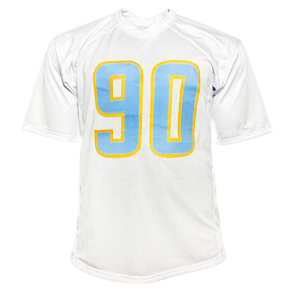 Akheem Mesidor Signed Los Angeles White Football Jersey (JSA)