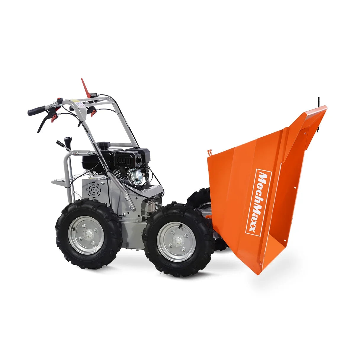 660lbs Capacity 7HP Gas Powered Wheelbarrow  Cart T30 3F+1R Gearbox , T30