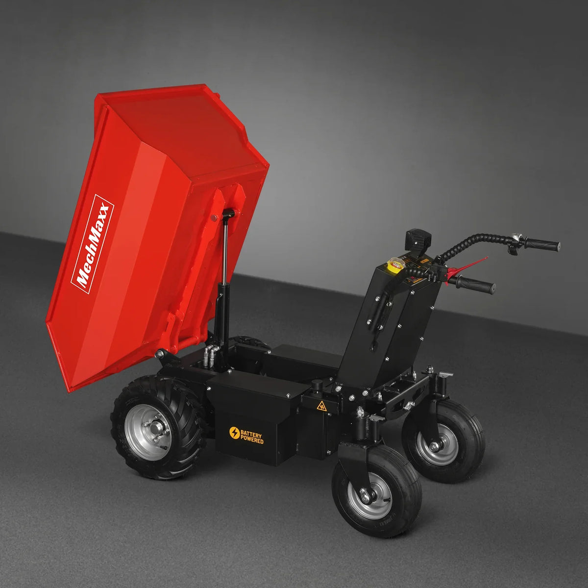 1100lb Loading 1000W DC Motor 48V Battery Powered Hydraulic Tipping Dump Cart,  EH50