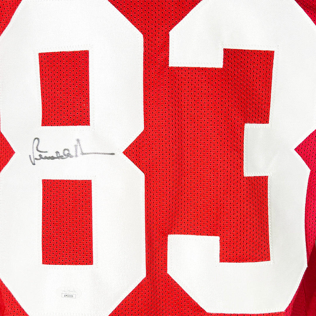 Renaldo Nehemiah Signed San Francisco Red Football Jersey (JSA)