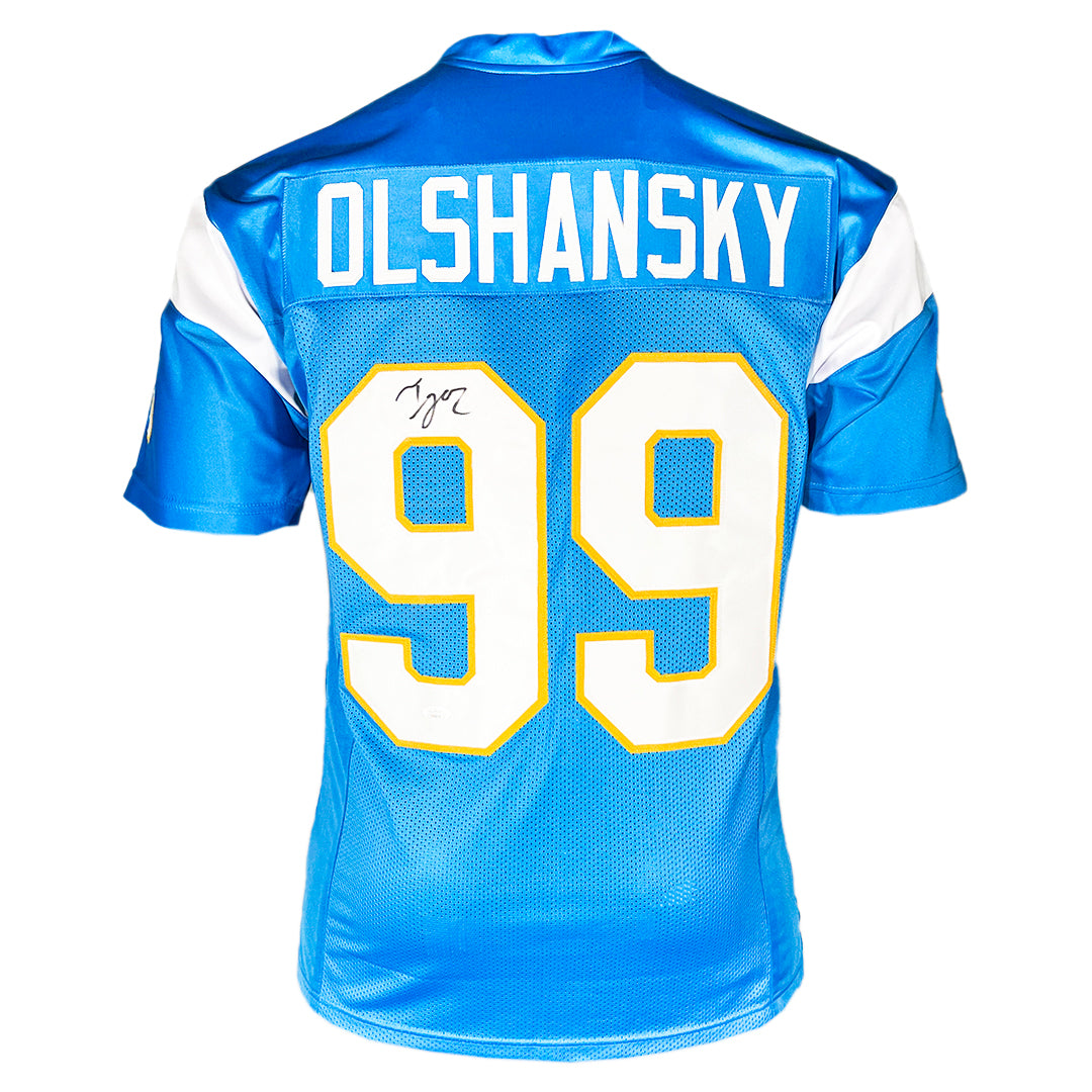 Igor Olshansky Signed San Diego Light Blue Football Jersey (JSA)