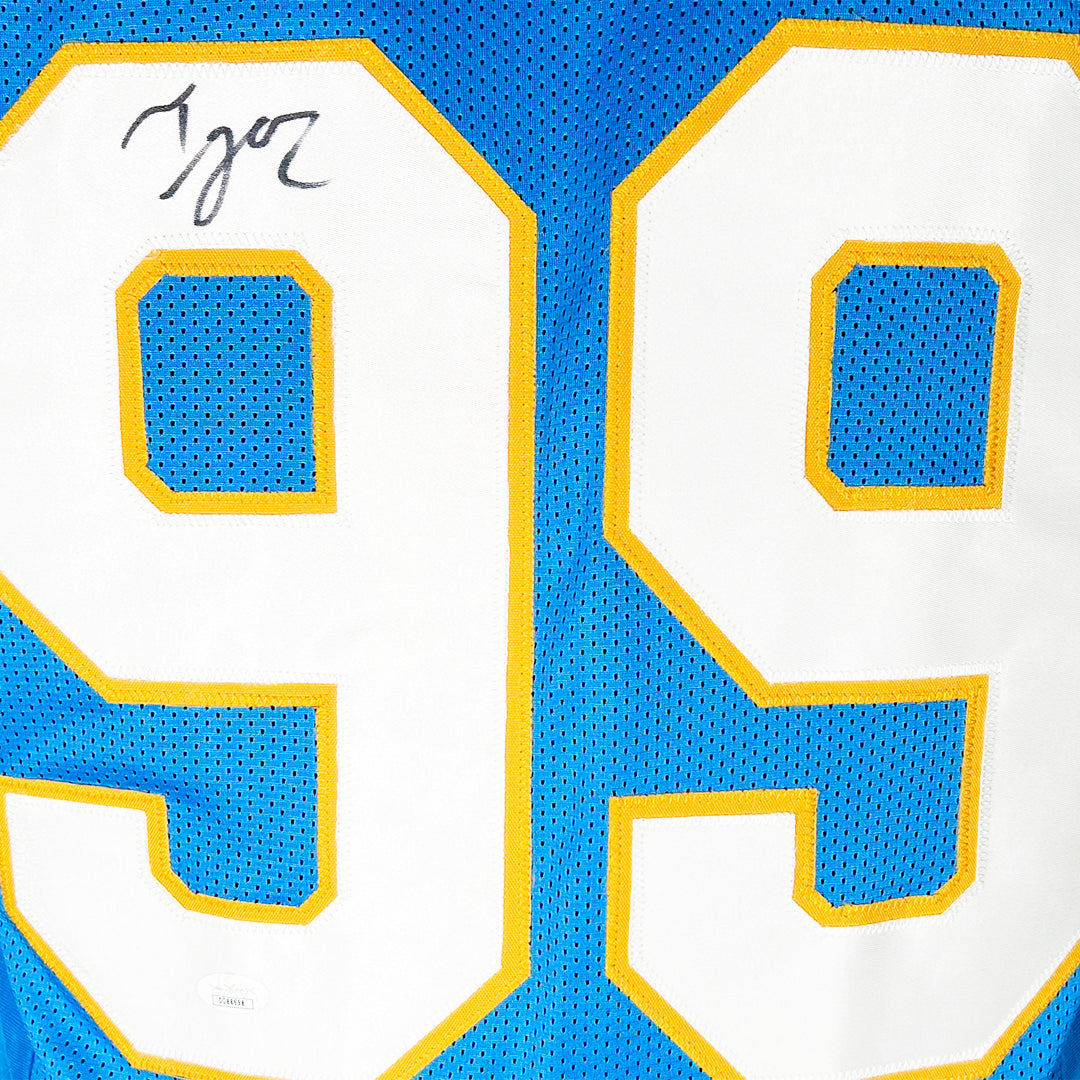 Igor Olshansky Signed San Diego Light Blue Football Jersey (JSA)