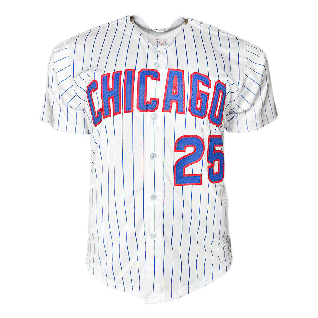 Rafael Palmeiro Signed Chicago Pinstripe Baseball Jersey (JSA)