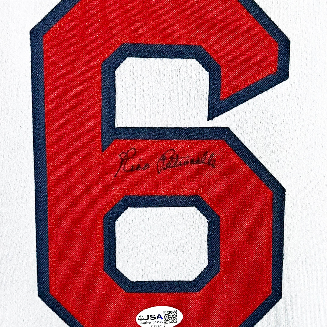 Rico Petrocelli Signed Boston White Baseball Jersey (JSA)