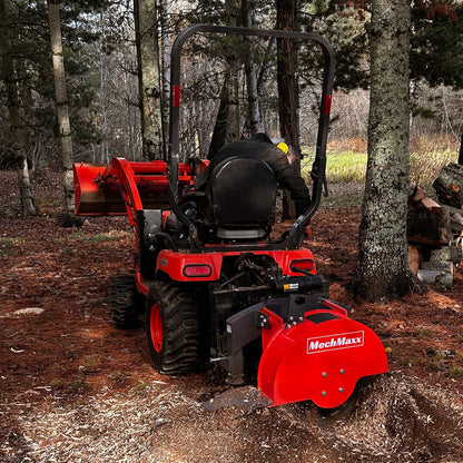 3-Point PTO Stump Grinder & 6",  3 Point Hydraulic PTO Wood Chipper Bundle, SG24 & WC68H