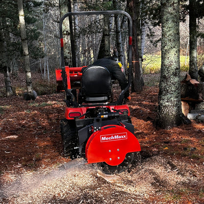 3-Point PTO Stump Grinder & Wood Chipper Bundle