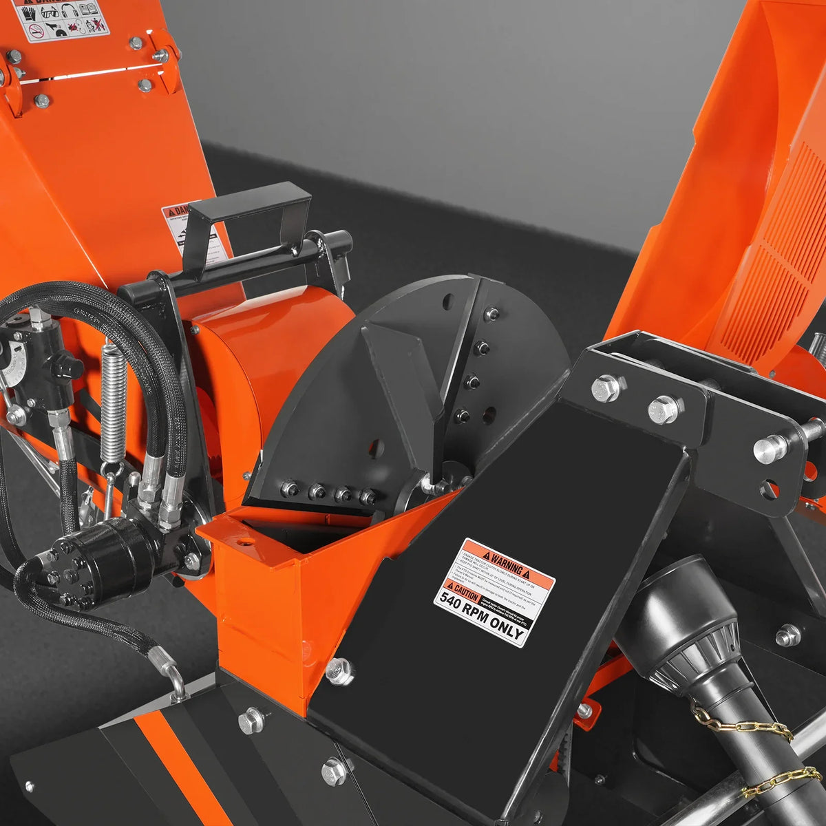 3-Point PTO Stump Grinder & 6",  3 Point Hydraulic PTO Wood Chipper Bundle, SG24PRO & WC68H