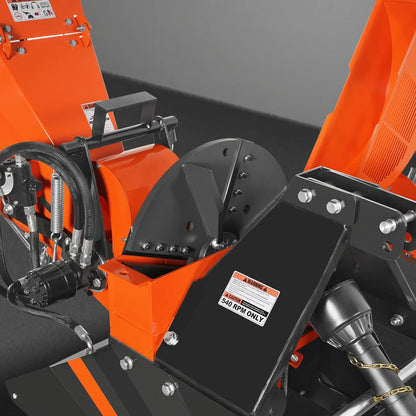 3-Point PTO Stump Grinder & 6",  3 Point Hydraulic PTO Wood Chipper Bundle, SG24PRO & WC68H