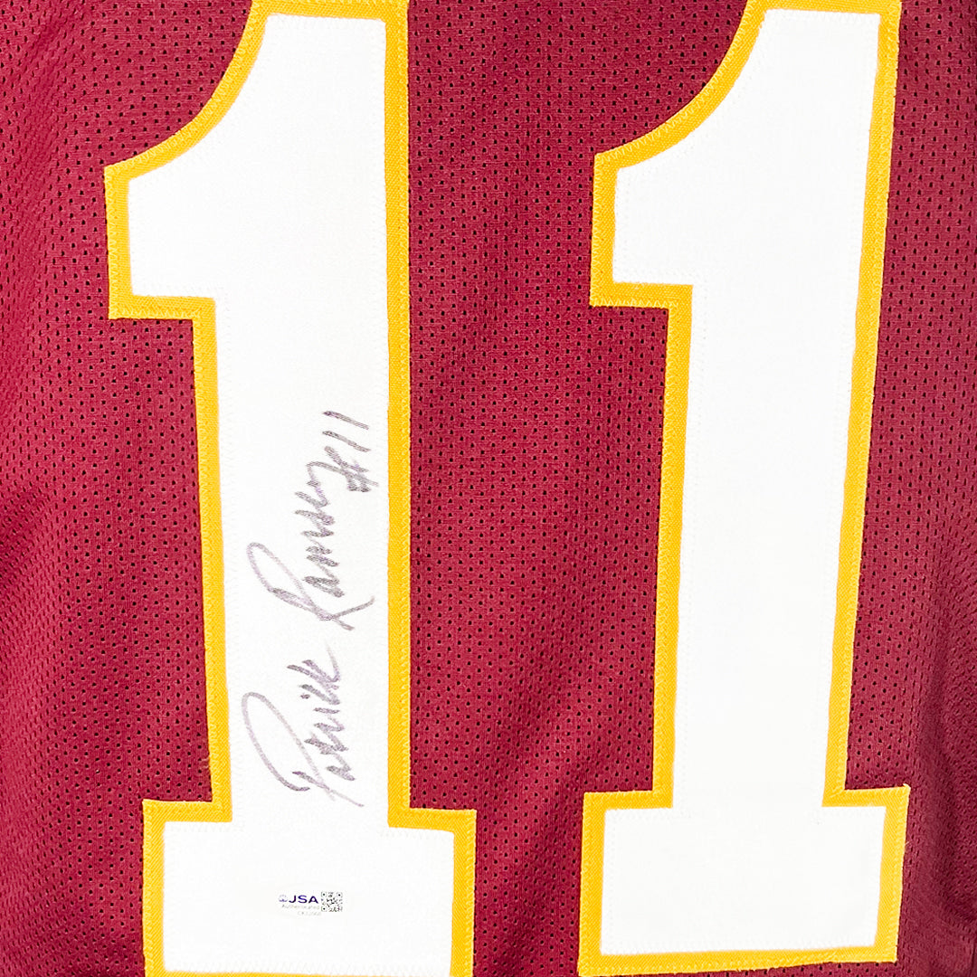 Patrick Ramsey Signed Washington Red Football Jersey (JSA)